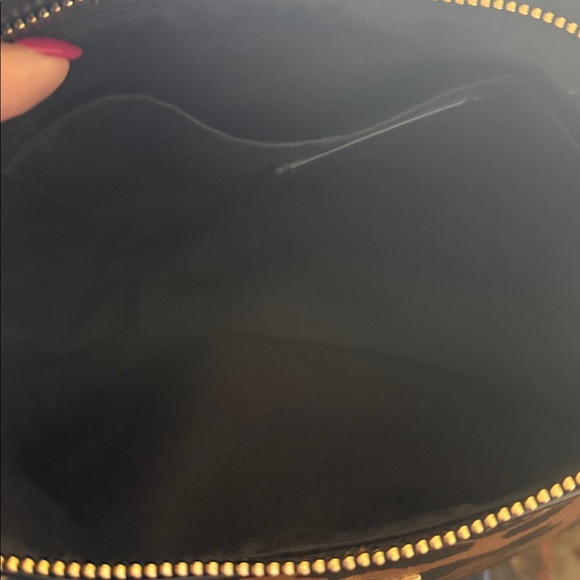 Coach Tan and Black Animal Print Bag - Picture 5 of 5